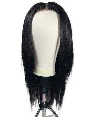 UNICE 2 in 1 Straight & Water Wave Human Hair 20 Inch Wig